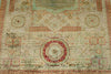 6x8 Camel and Light Green Turkish Tribal Rug