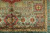 5x7 Multicolor and Turquoıse Turkish Tribal Rug