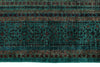 9x12 Green and Turquoıse Turkish Tribal Rug