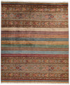 8x10 Multicolor Tribal Rug