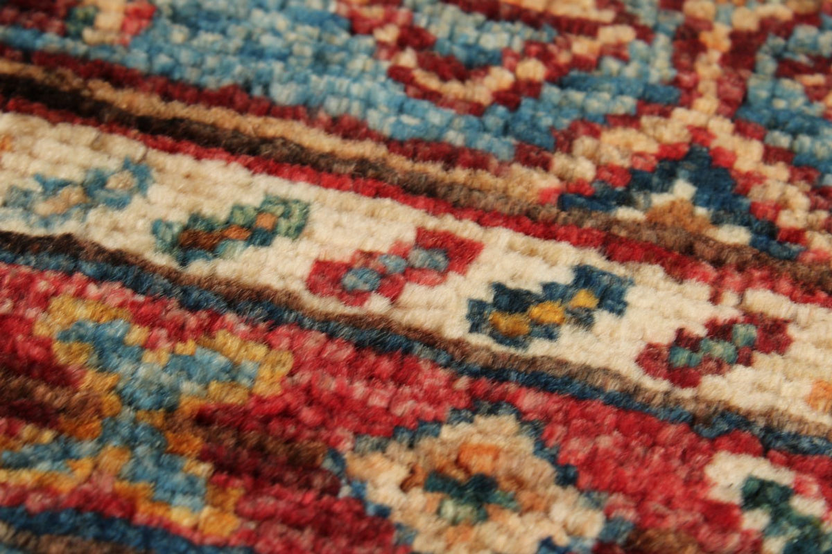3x9 Brown and Multicolor Tribal Runner