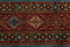 8x10 Brown and Multicolor Tribal Rug