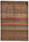 7x10 Multicolor Tribal Rug