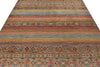 7x10 Multicolor Tribal Rug