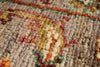 7x10 Brown and Multicolor Turkish Tribal Rug