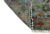 3x9 Blue and Multicolor Turkish Tribal Runner