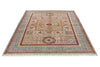 6x8 Light Camel and Multicolor Turkish Tribal Rug