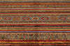 9x12 Multicolor and Red Tribal Rug