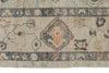 9x13 Light Blue and Beige Turkish Oushak Rug