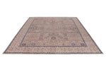 9x12 Brown and Multicolor Turkish Tribal Rug