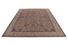 9x12 Brown and Multicolor Turkish Tribal Rug