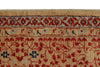 9x12 Orange and Multicolor Turkish Tribal Rug