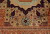 9x12 Orange and Multicolor Turkish Tribal Rug