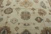 12x16 Ivory and Gray Turkish Oushak Rug