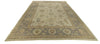 12x16 Ivory and Gray Turkish Oushak Rug