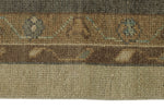 12x16 Ivory and Gray Turkish Oushak Rug