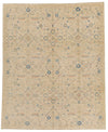 8x10 Ivory and Ivory Anatolian Traditional Rug