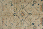 8x10 Ivory and Ivory Anatolian Traditional Rug