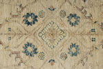 8x10 Ivory and Ivory Anatolian Traditional Rug