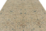 8x10 Ivory and Ivory Anatolian Traditional Rug