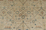 8x10 Ivory and Ivory Anatolian Traditional Rug