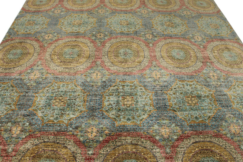 8x10 Multicolor Anatolian Traditional Rug