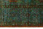 3x5 Light Brown and Light Blue Anatolian Traditional Rug