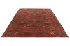 7x10 Rose and Multicolor Anatolian Traditional Rug