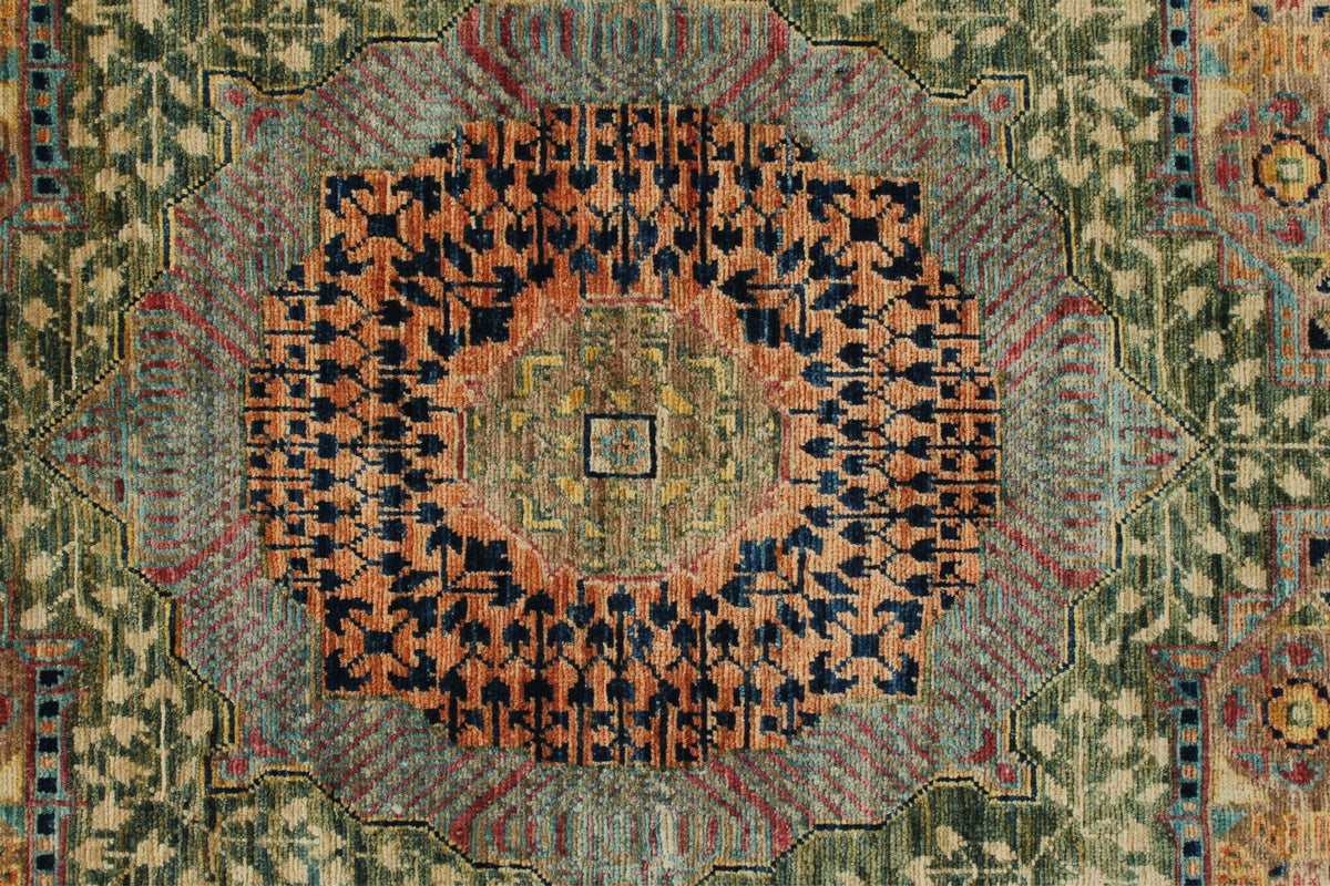 3x11 Light Brown and Multicolor Anatolian Traditional Runner
