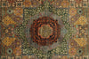 3x11 Light Brown and Multicolor Anatolian Traditional Runner