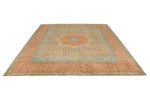 8x10 Light Blue and Light Brown Anatolian Traditional Rug