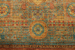 8x10 Light Blue and Light Brown Anatolian Traditional Rug