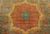 8x10 Light Blue and Light Brown Anatolian Traditional Rug