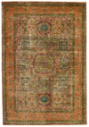 4x6 Light Brown and Light Gold Anatolian Traditional Rug