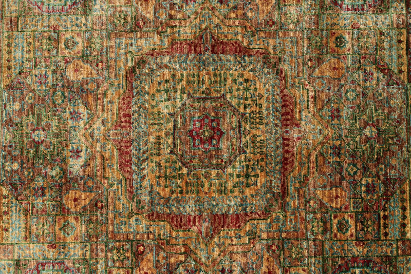 4x6 Light Brown and Light Gold Anatolian Traditional Rug