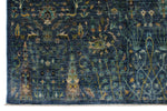 10x14 Navy and Multicolor Anatolian Traditional Rug