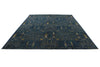 10x14 Navy and Multicolor Anatolian Traditional Rug