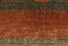 9x10 Light Blue and Light Brown Anatolian Traditional Rug