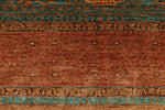9x10 Light Blue and Light Brown Anatolian Traditional Rug