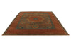 9x10 Light Blue and Light Brown Anatolian Traditional Rug