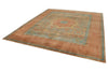 9x10 Light Blue and Light Brown Anatolian Traditional Rug