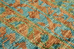 5x7 Brown and Light Blue Anatolian Traditional Rug