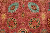 7x10 Rose and Multicolor Anatolian Traditional Rug