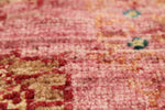 7x10 Rose and Multicolor Anatolian Traditional Rug