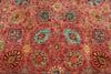 7x10 Rose and Multicolor Anatolian Traditional Rug