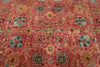 7x10 Rose and Multicolor Anatolian Traditional Rug