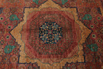 9x12 Purple and Multicolor Anatolian Traditional Rug