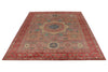 9x12 Purple and Multicolor Anatolian Traditional Rug