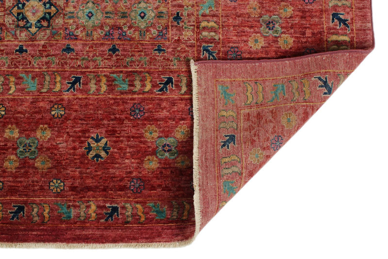 9x12 Purple and Multicolor Anatolian Traditional Rug