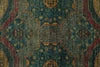 7x10 Light Green and Multicolor Anatolian Traditional Rug